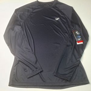 SpeedoActive Men's Long Sleeve Swim Shirt Size S